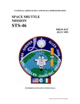 Sts-46 Press Kit July 1992