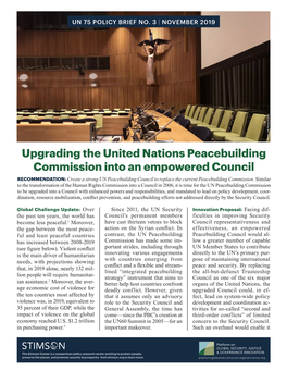 UN Peacebuilding Commission