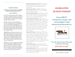 Legislative Action Toolkit