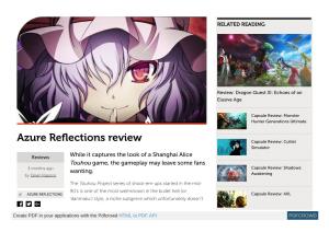 Azure Reflections Review