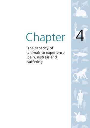 The Capacity of Animals to Experience Pain, Distress and Suffering