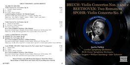 Violin Concerto No. 8 Recorded at EMI Abbey Road Studio No