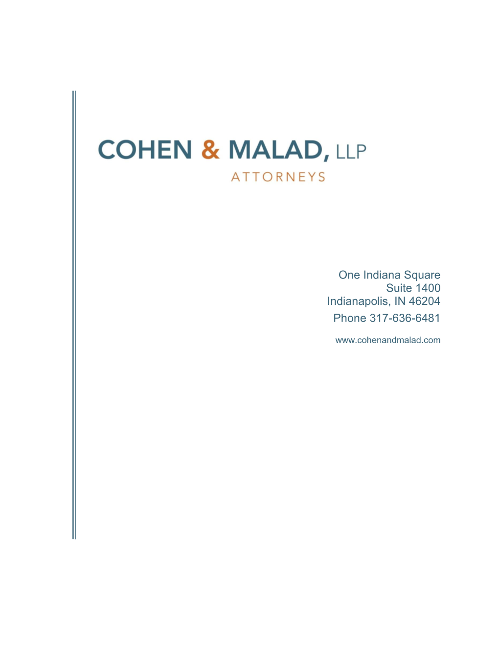 Cohen Malad Resume