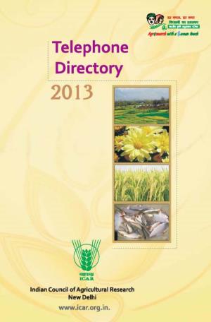 Telephone Directory . ------2013