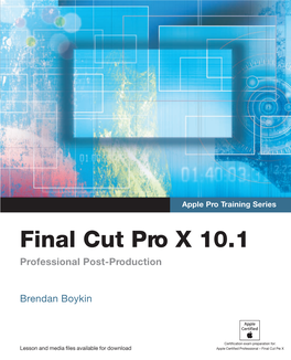 Final Cut Pro X 10.1