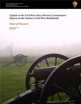 Update to the Civil War Advisory Commission Report on the Nation's