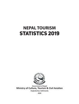 Nepal Tourism Statistics 2019