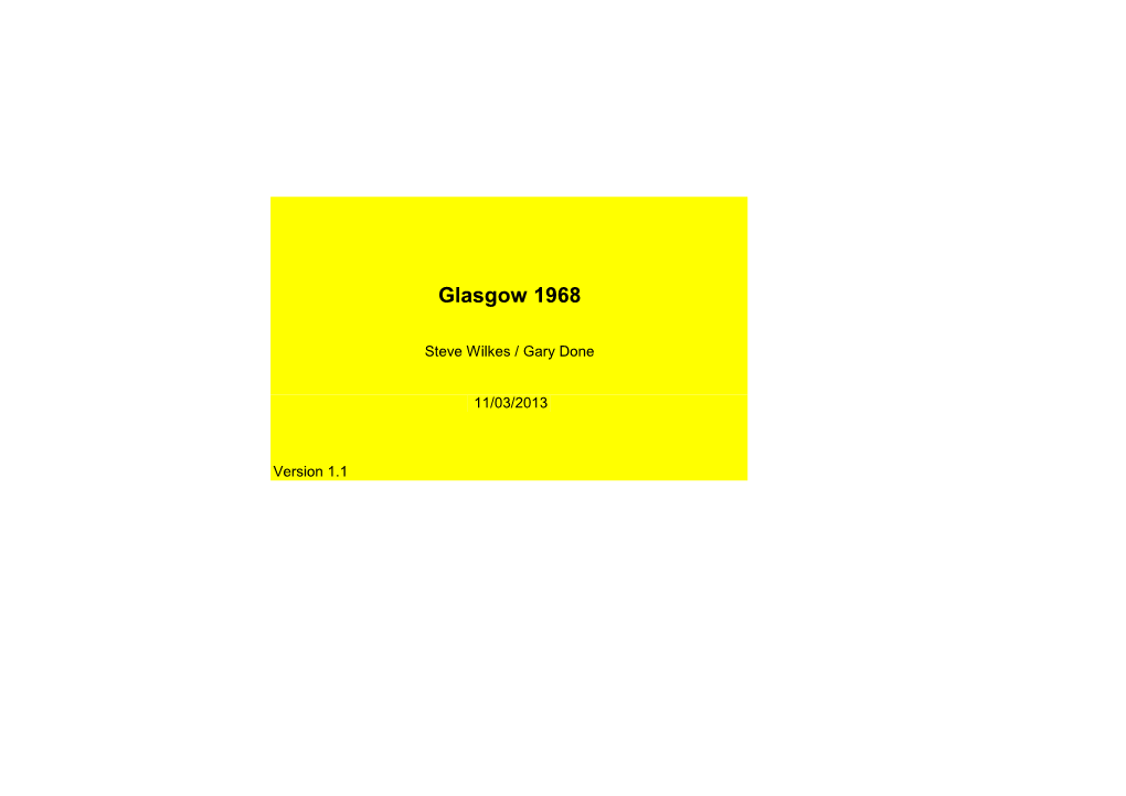 Glasgow 1968