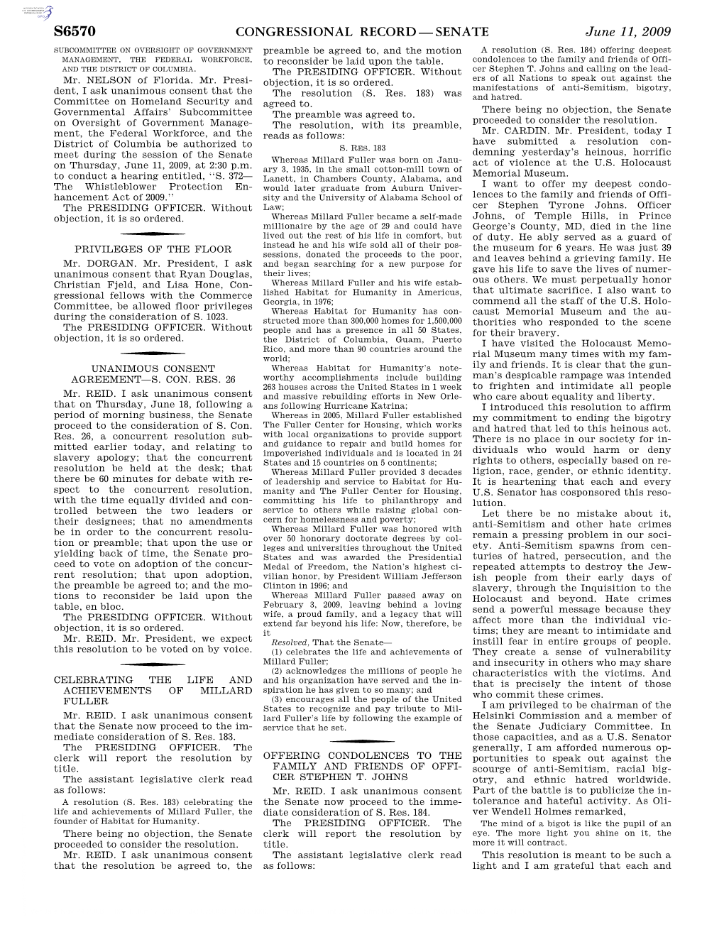 Congressional Record—Senate S6570