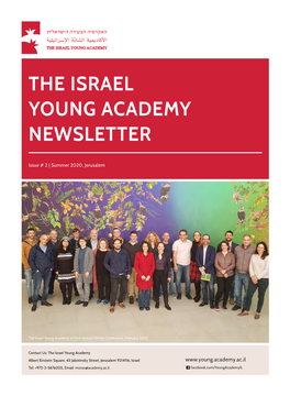 The Israel Young Academy Newsletter