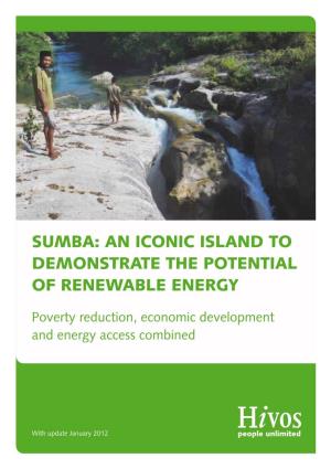 An Iconic Island to Demonstrate the Potential of Renewable Energy