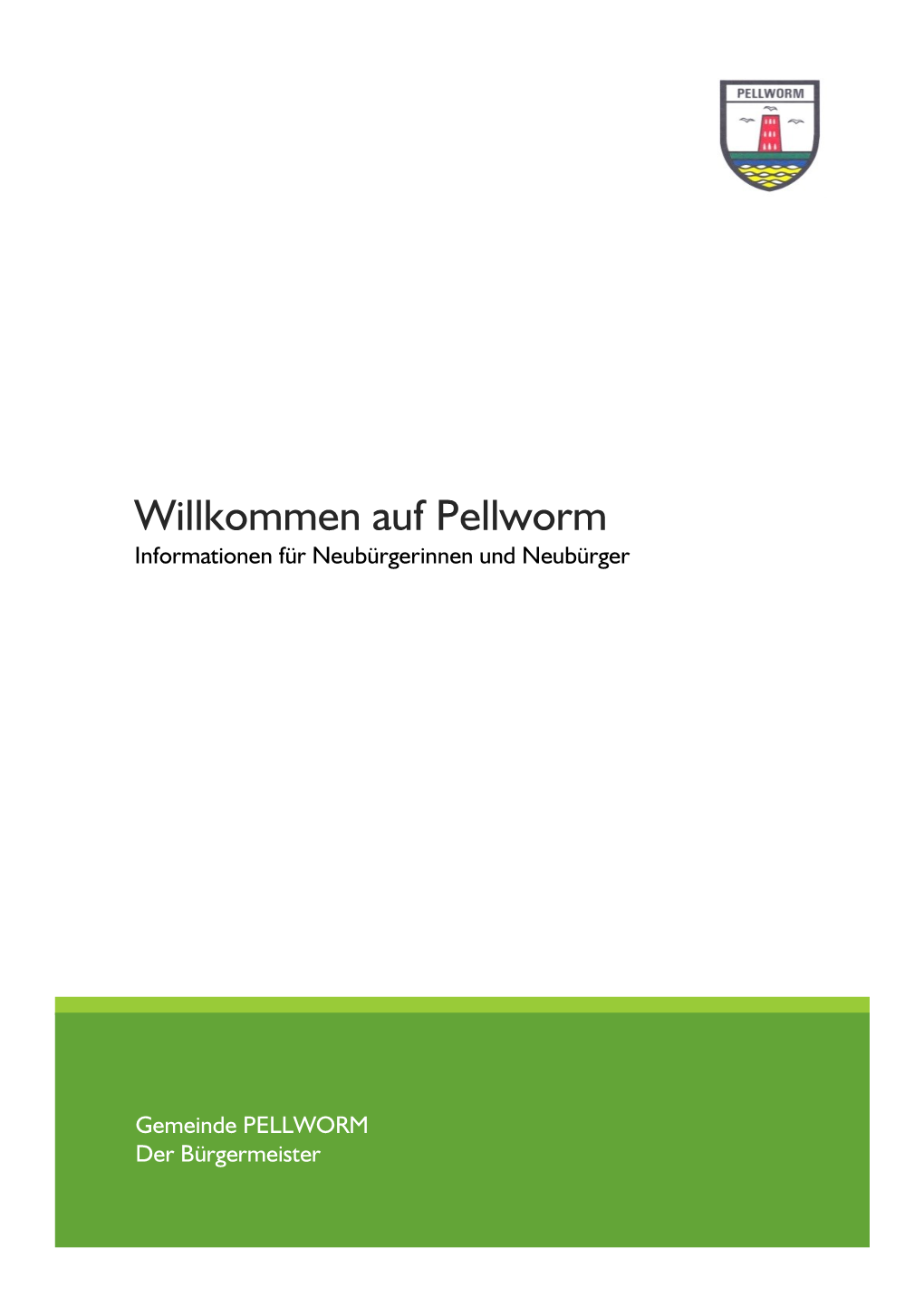 Willkommen Auf Pellworm Informationen Für Neubürgerinnen Und Neubürger