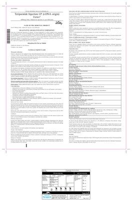 Teriparatide Injection I.P. (R-DNA Origin) Interactions Were Noted