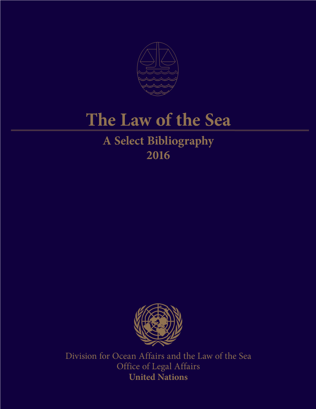 The Law of the Sea a Select Bibliography 2016