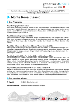 Monte Rosa Classic