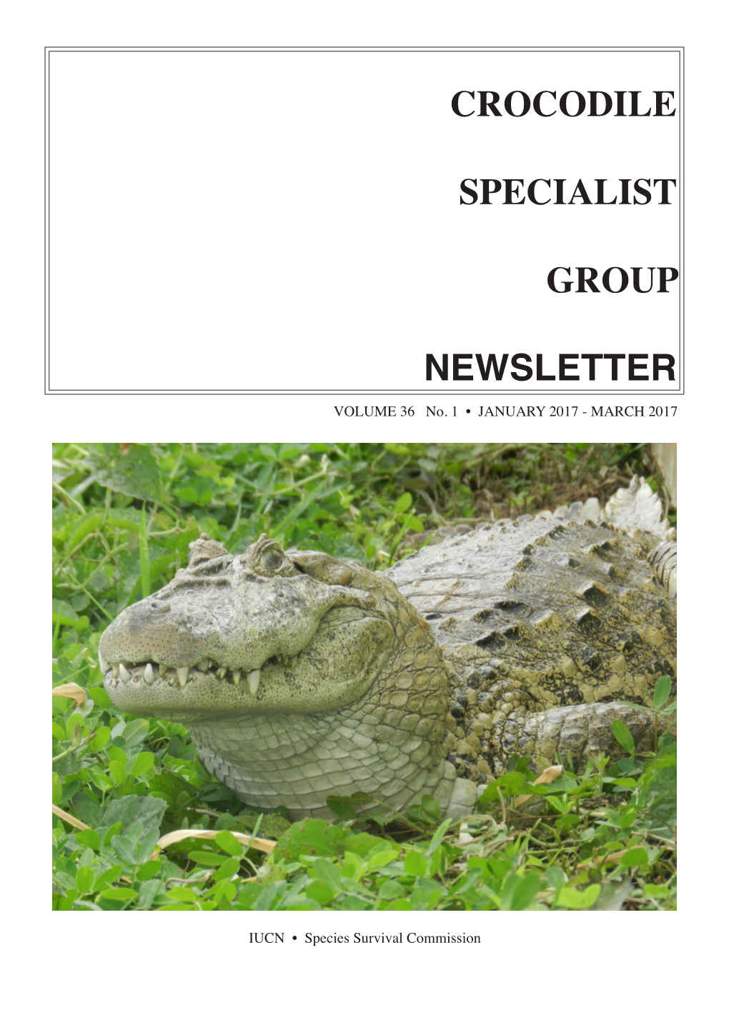 Crocodile Specialist Group Newsletter