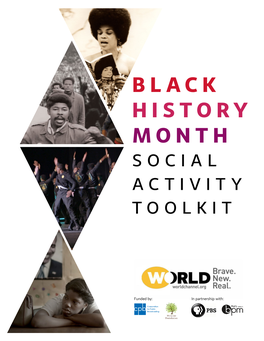 Black History Month Social Activity Toolkit