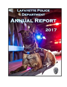 Lafayette POLICE DEPARTMENT ANNUAL REPORT