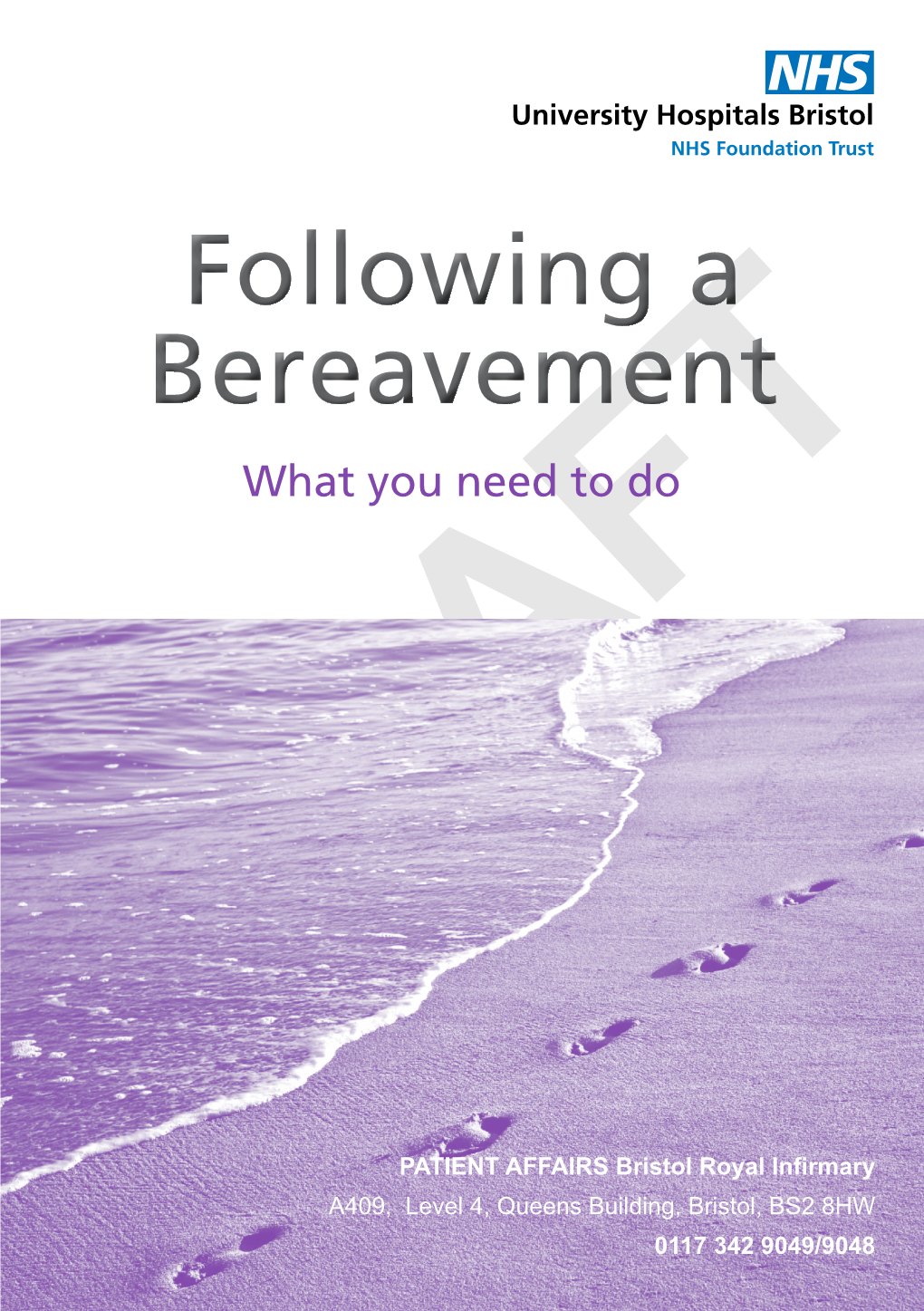 Following a Bereavement What You Need to Do