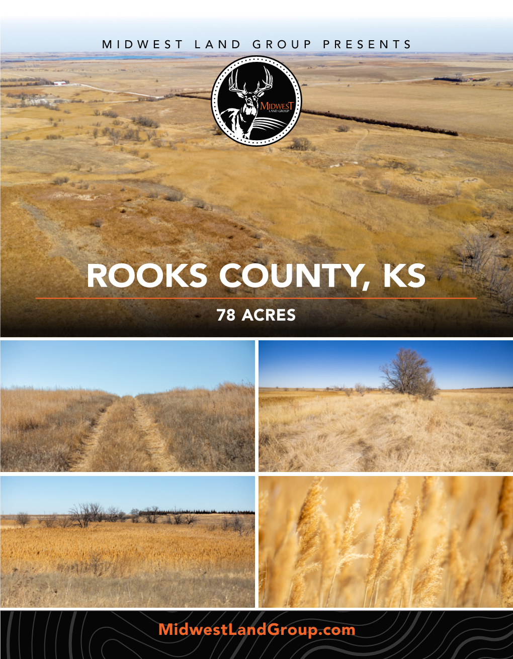 Rooks County, Ks 78 Acres