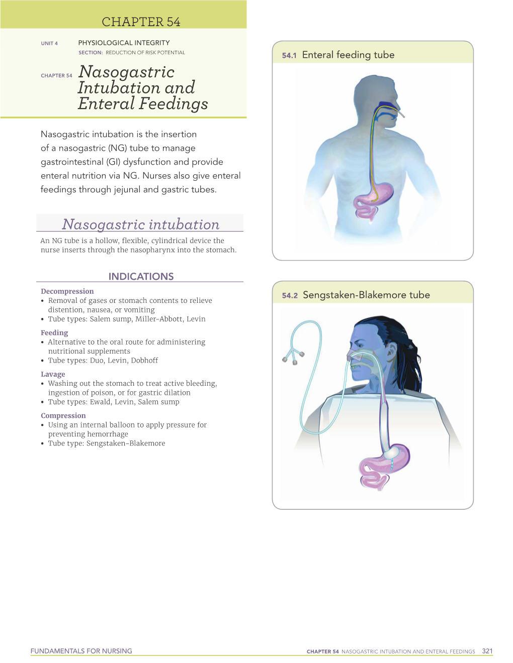 Intubation and Enteral Feedings