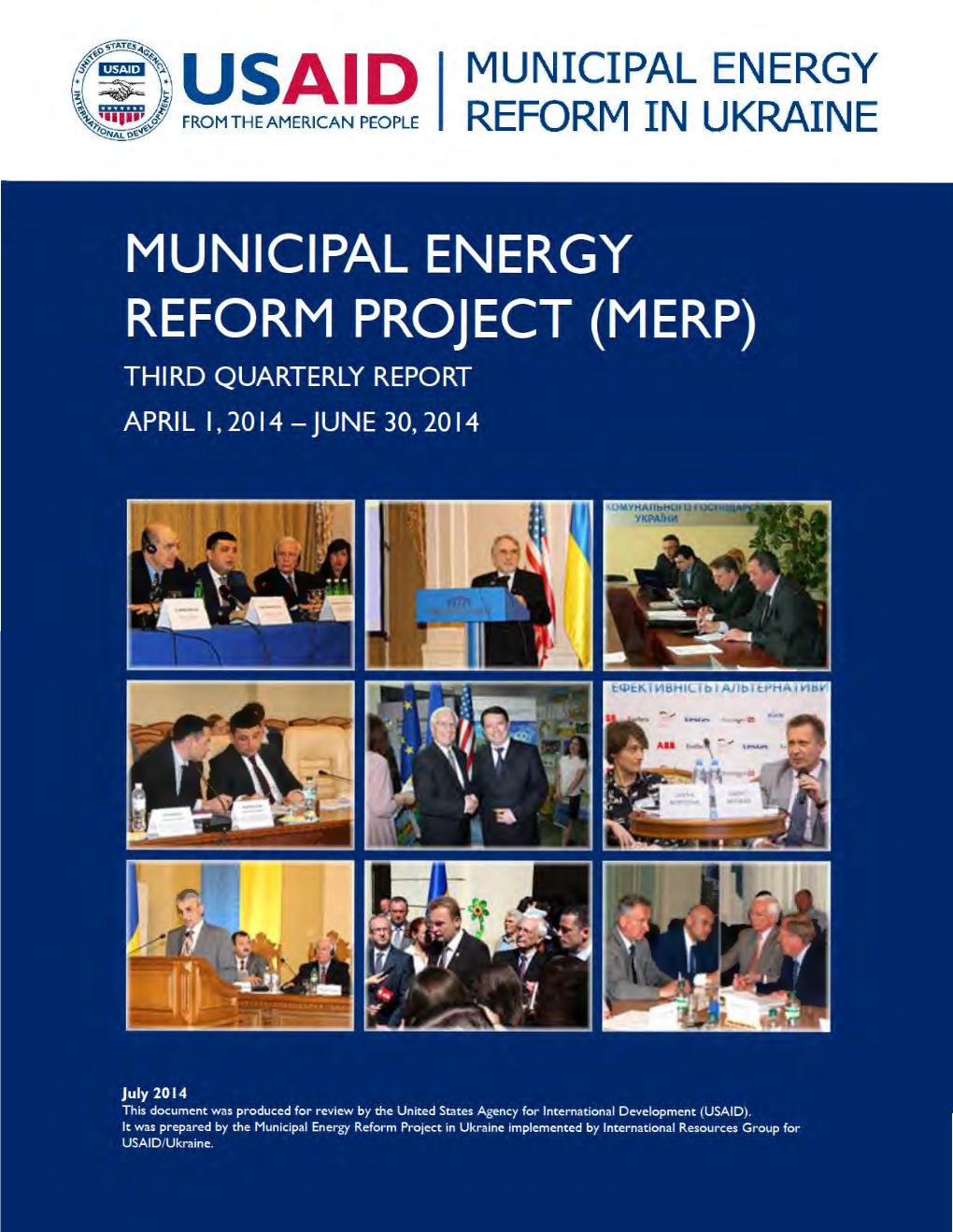 Municipal Energy Reform in Ukraine