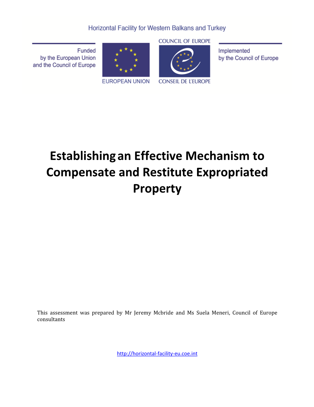 Establishingan Effective Mechanism to Compensate and Restitute