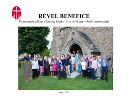 REVEL BENEFICE Passionate About Sharing God’S Love with the Whole Community