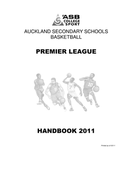Premier League Handbook 2011