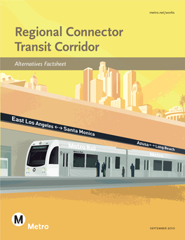 Regional Connector Transit Corridor