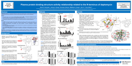 Plasma Protein Binding Structure Activity Relationship Related to the N-Terminus of Daptomycin