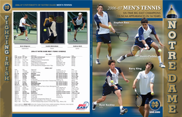 2006-07 Men's Tennis
