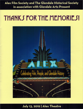 Alex Theatre THICK STEAS * RDP CAL DRINKS 818-507-1510