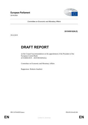 Written Replies of Christine Lagarde to Questions from Meps