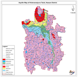 Aquifer Map of Holenarasipura Taluk, Hassan District