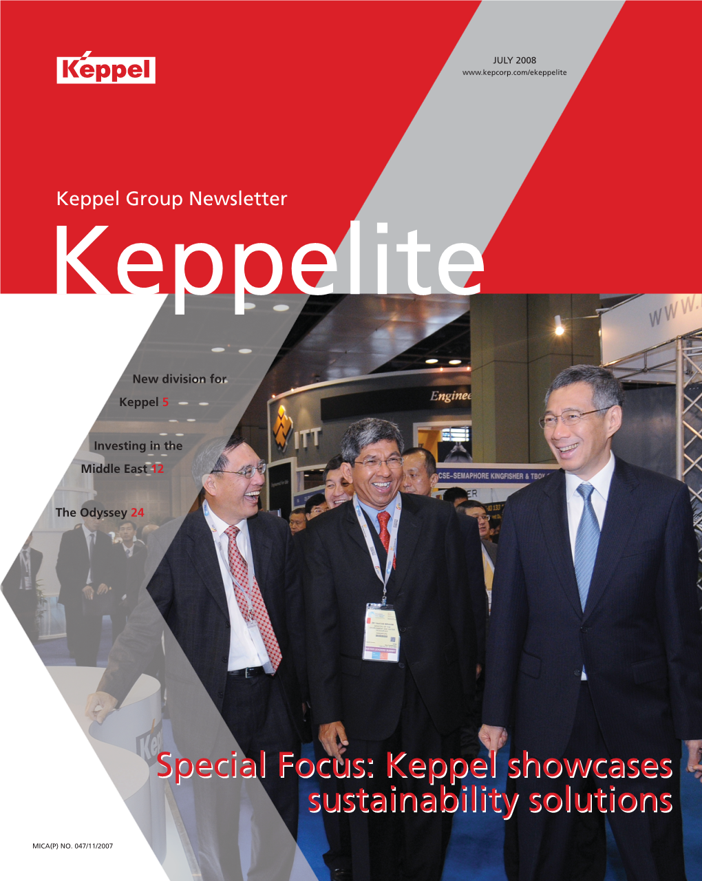 Special Focus: Keppel Showcases Sustainability Solutions Special Focus: Keppel Showcases Sustainability Solutions