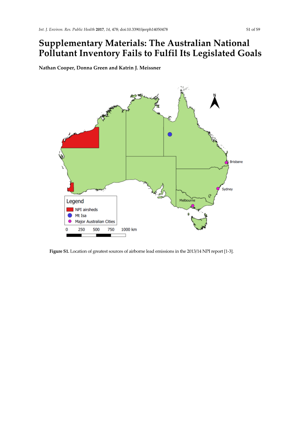 The Australian National Pollutant Inventory Fails to Fulfil Its Legislated Goals