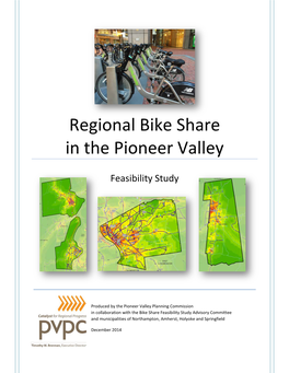 Regional Bike Share in the Pioneer Valley