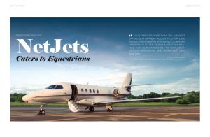 Caters to Equestrians EXECUTIVE VICE PRESIDENT of SALES & MARKETING, NETJETS 126 JETSETTER TOYS JETSETTER TOYS 127