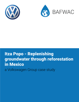 Replenishing Groundwater Through Reforestation