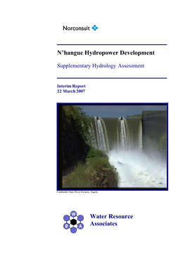 Water Resource Associates N'hangue Hydropower Development