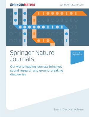 Springer Nature Journals Springernature.Com 5