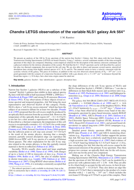Chandra LETGS Observation of the Variable NLS1 Galaxy Ark 564⋆