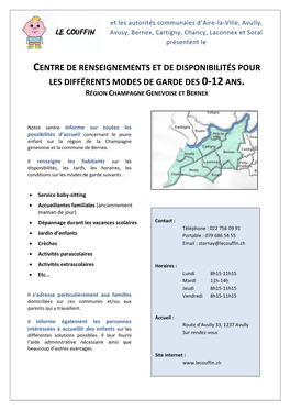 Les Différents Modes De Garde Des 0-12Ans