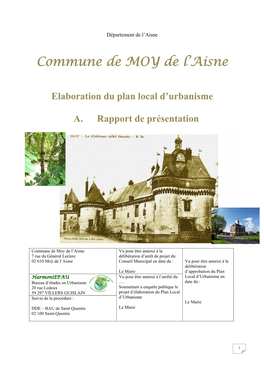 Commune De MOY De L'aisne