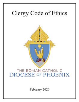 Clergy Code of Ethics