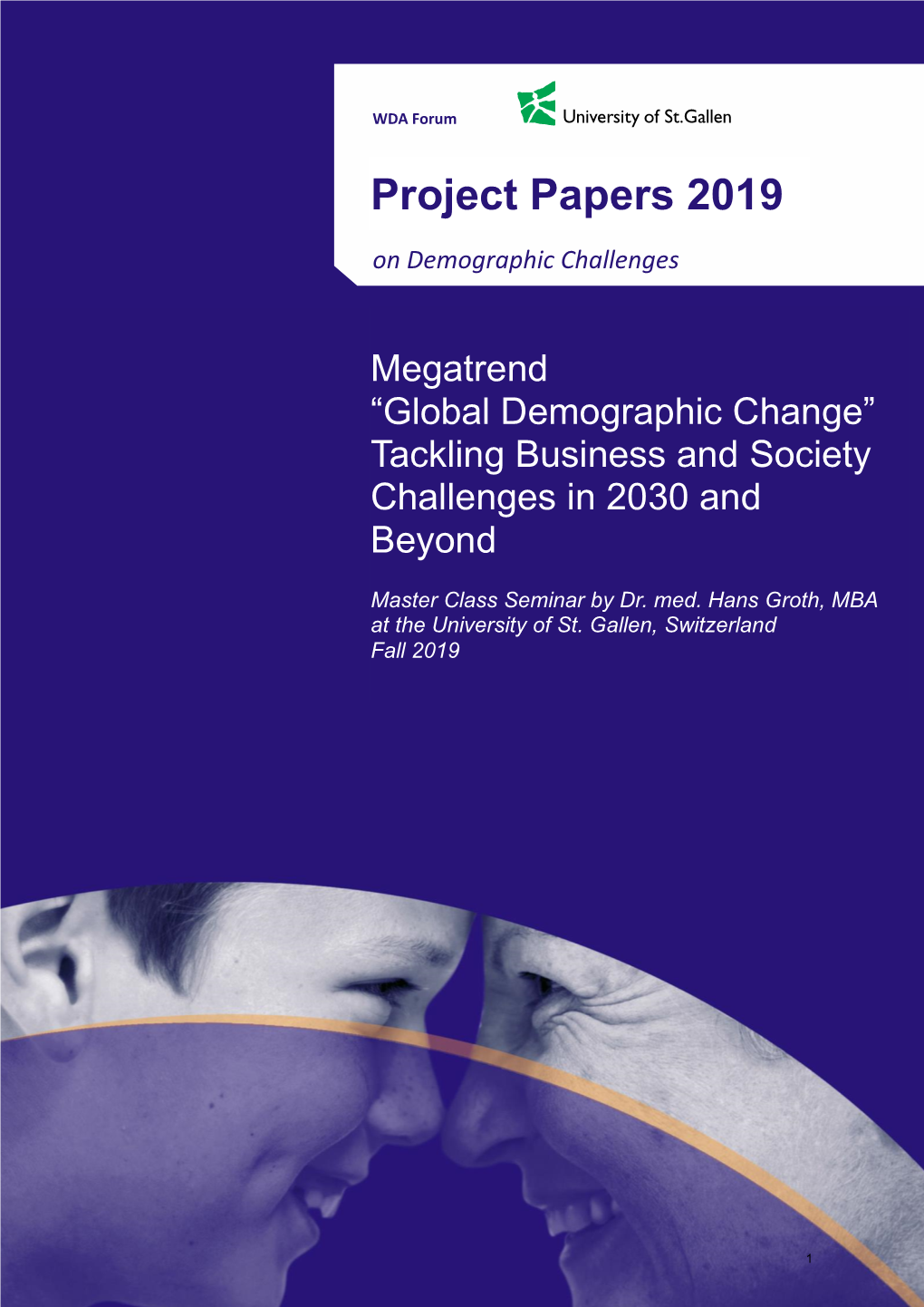Project Papers 2014 2019 on Demographic Challenges