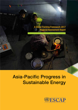 Asia-Pacific Progress in Sustainable Energy