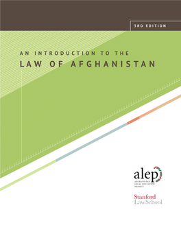 Law of Afghanistan