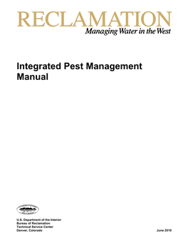 Integrated Pest Management Manual